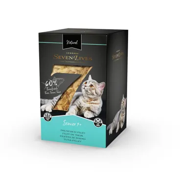 SevenLives Senior 7+ Thunfischfilet 6x60g