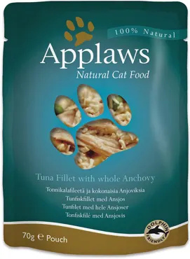 Applaws Tuna Filet & Anchovy 70g