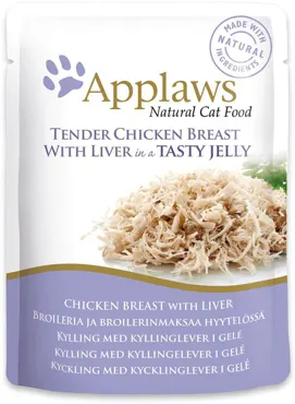Applaws Chicken Breast & Liver in Jelly 70g