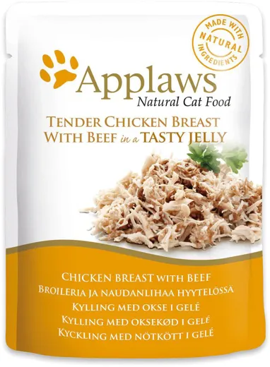 Applaws Chicken Breast Beef Jelly