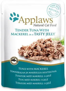 Applaws Tuna & Mackerel in Jelly 70g