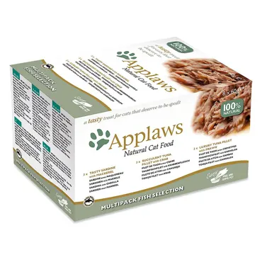 Applaws Cat Pot Multi Pack 8x 60g