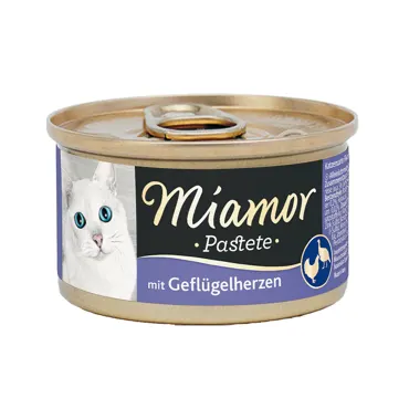 Miamor Pastete in Dose - Geflügelherzen 85g