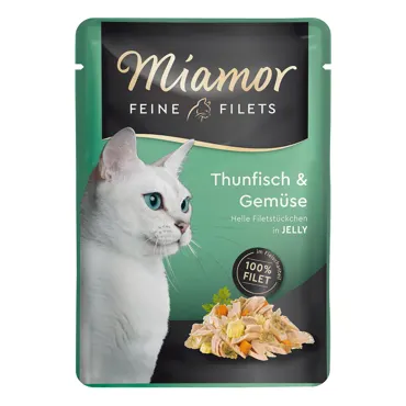 Miamor Feine Filets in Jelly - Thun & Gemüse 100g