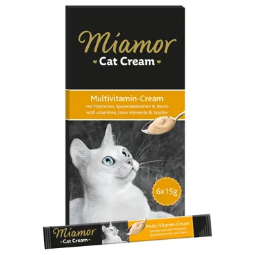 Miamor Cat Snack - Multi-Vitamin-Cream 6x15g