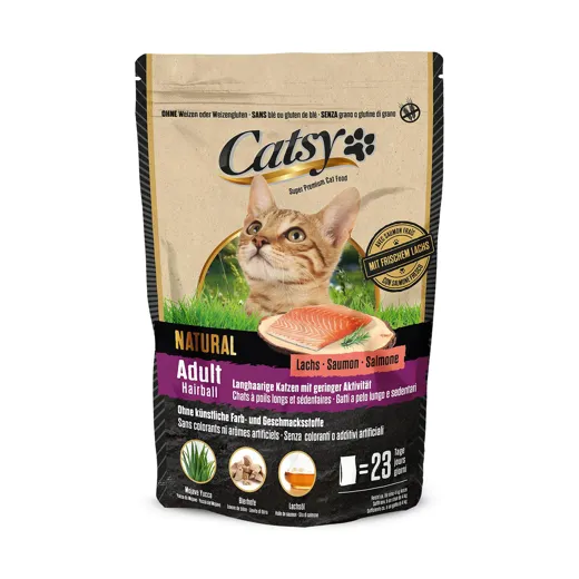Catsy Natural Adult & Sterilised Hairball