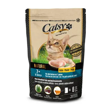 7+ Cat Senior mit Huhn