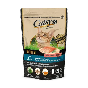 7+ Cat Senior mit Lachs