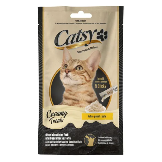 Catsy Creamy Treats Snacks Huhn