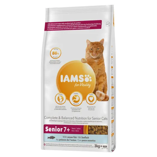 IAMS for Vitality Senior Ocean Fish