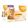 IAMS Delioghts Kitten in Sauce Chicken 12x85g
