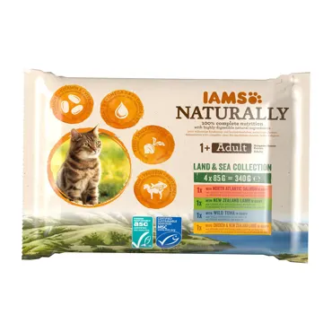 IAMS Naturally Adult Land & Sea Mix