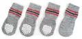 swisspet Hundesocken Grey Step mit Anti-Slip