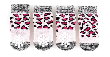 swisspet Hundesocken Tri mit Anti-Slip Rosa