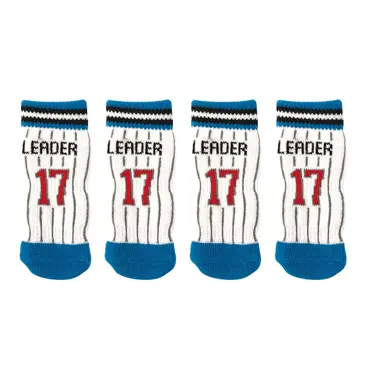 swisspet Hundesocken Leader mit Anti-Slip Blau 4 Stk.