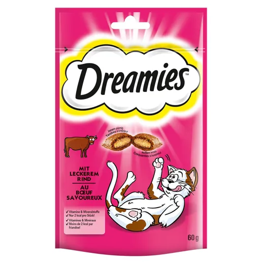 Dreamies Klassik Snacks mit Rind