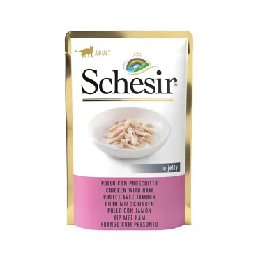 Schesir Jelly - Huhn mit Schinken 85g