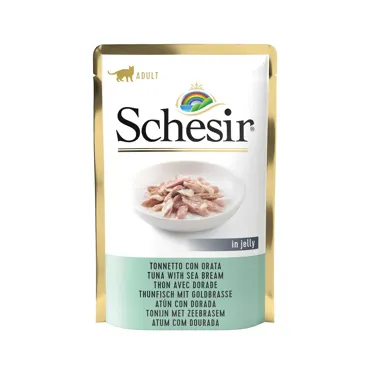 Schesir Jelly - Thunfisch mit Goldbrasse 85g