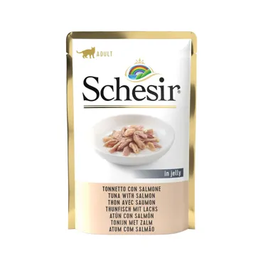 Schesir Jelly - Thunfisch mit Lachs 85g