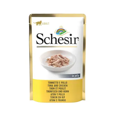 Schesir Jelly - Thunfisch mit Hühnerfilet 85g