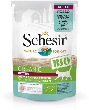Schesir BIO - Kitten - Huhn 85g