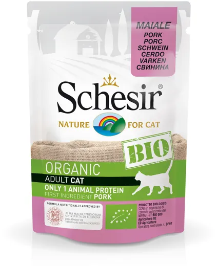Schesir BIO Adult Schwein 85g