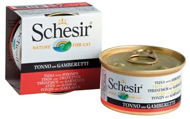 Schesir Jelly in Dose - Thon mit Garnelen 85g