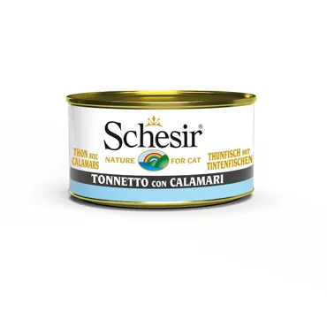 Schesir Jelly in Dose - Thunfisch mit Tintenfisch 85g