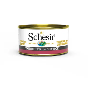 Schesir Jelly in Dose - Thunfisch mit Zahnbrasse 85g