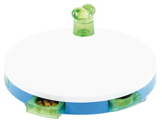 swisspet Dogtrainer mit kleinen befüllbaren Snack-Schubladen.