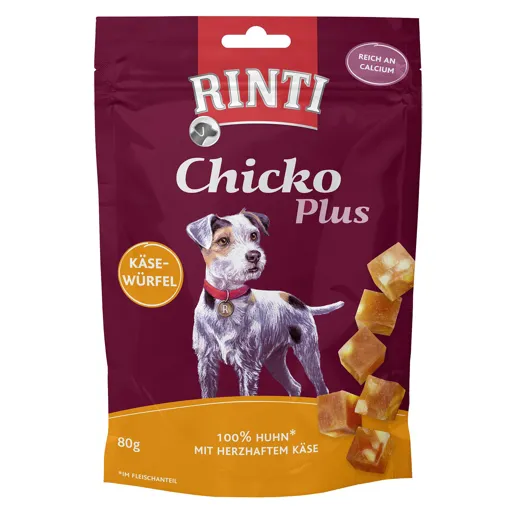 Rinti Snacks Chicko Plus Huhn & Käsewürfel