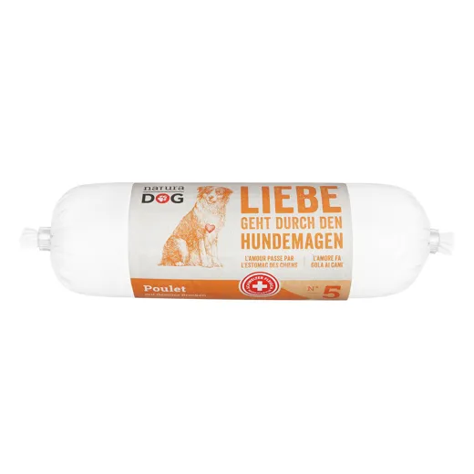 naturaDog Poulet mit Gemüse-Brocken
