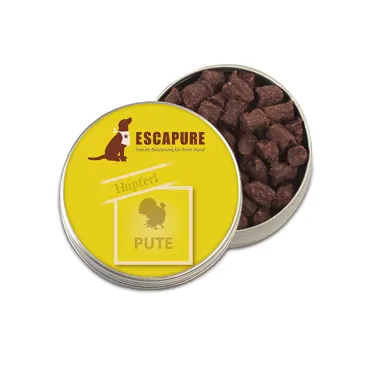 Escapure Hupferl in Dosen versch. Sorten 50g