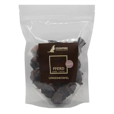 Escapure Pferde Lungen Würfel 130g