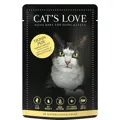 cat love huhn