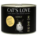 cat love huhn