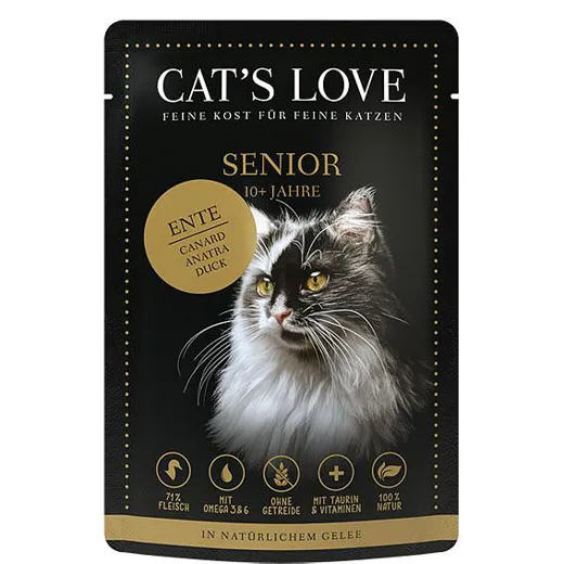 cat love ente