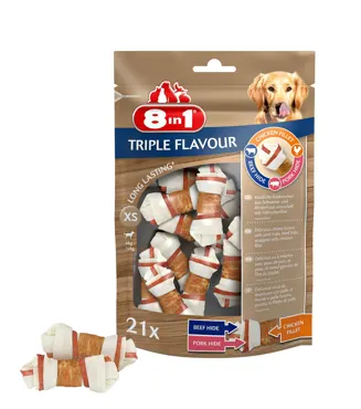 8in1Triple Flavour Snacks XS 21er