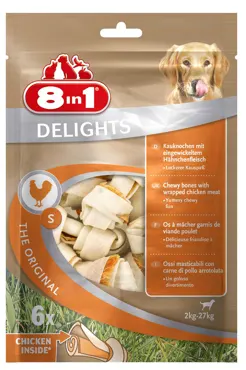 Delights Kauknochen S Huhn im Beutel