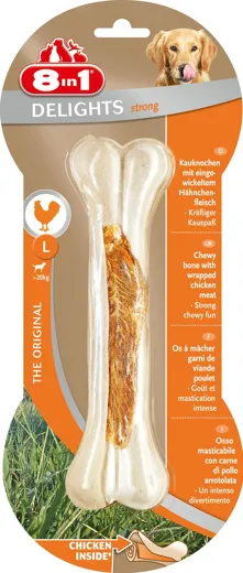 8in1 Delights Strong Kauknochen L