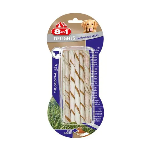 Delights Twisted Sticks Beef 10 Stück