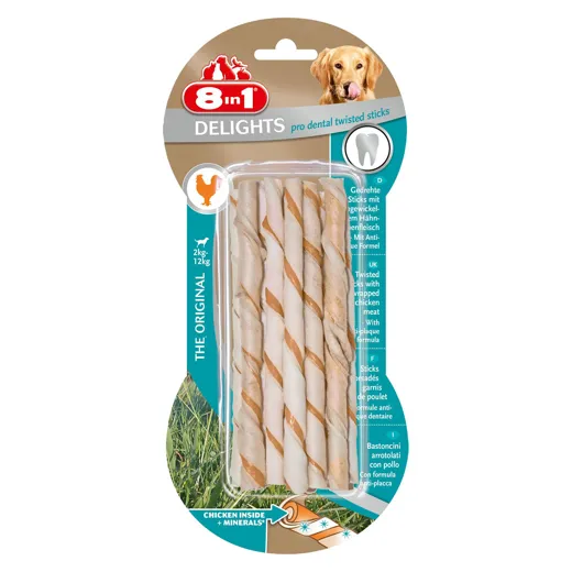 Delights Dental Twisted Sticks Chicken