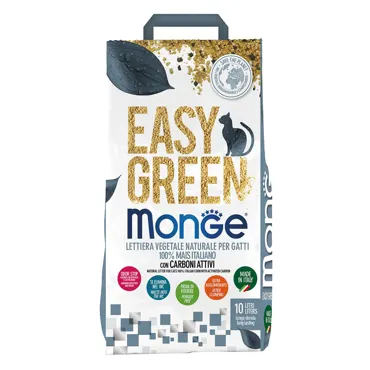 Katzenstreu Monge Cat Litter EasyGreen Carbon 10L