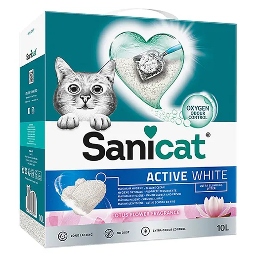 Sanicat Active White Lotus Flower 10 L