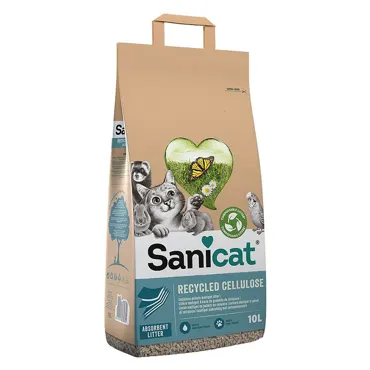 Katzenstreu Sanicat Sani&Green Cellulose 10L