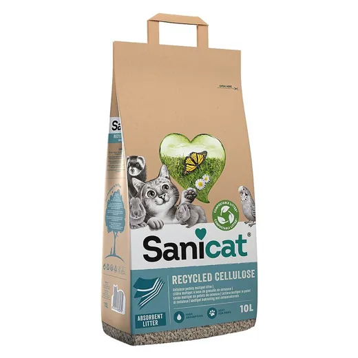 Sanicat Katzenstreu Sani Green Cellulose