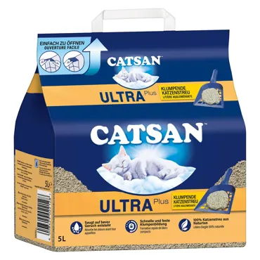 Katzenstreu Catsan Ultra Klumpstreu 5L