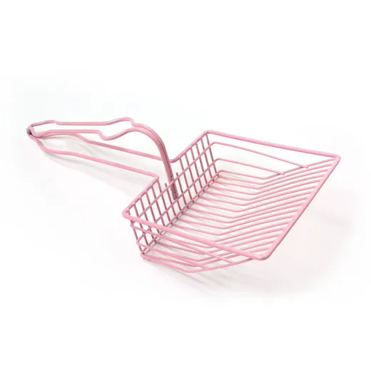 swisspet Katzenstreuschaufel aus Metall Rosa Pink