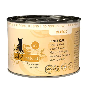 catz finefood Classic N°7 - Rind & Kalb
