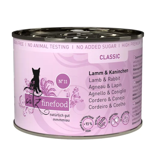 catz finefood Classic N11 Lamm & Kaninchen 200g